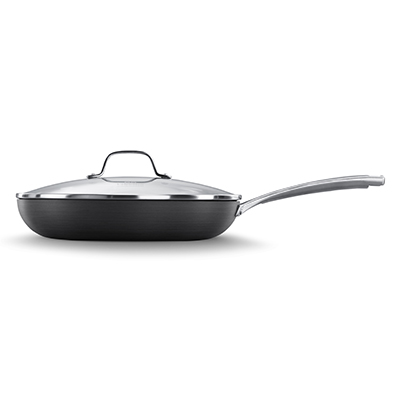 Calphalon Classic Hard-Anodized Nonstick 12 inch Fry Pan with Cover