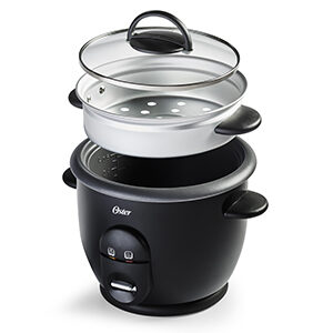 Oster DiamondForce Nonstick 6-Cup Electric Rice Cooker