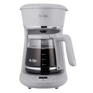 Mr. Coffee 12 Cup Programmable Coffee Maker - gray