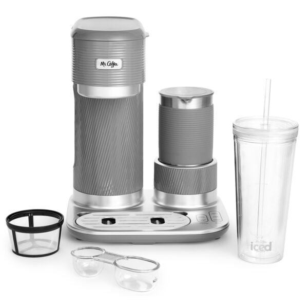 Mr. Coffee® 4-in-1 Single-Serve Latte™, Iced and Hot Coffee Maker
